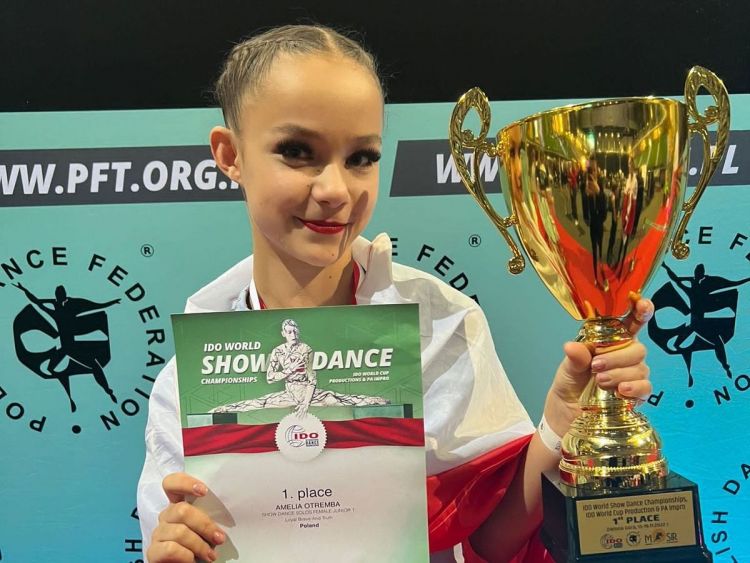 Taniec: Amelia Otremba z Rybnika mistrzynią świata!, Materiały prasowe