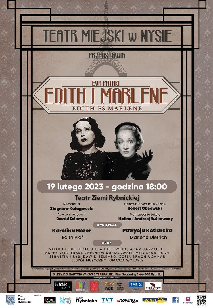 „Edith i Marlene” - spektakl muzyczny z rybniczankami, 
