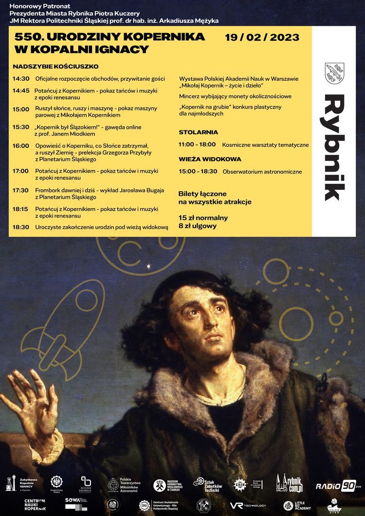 550. urodziny Kopernika w Kopalni Ignacy w Rybniku, 