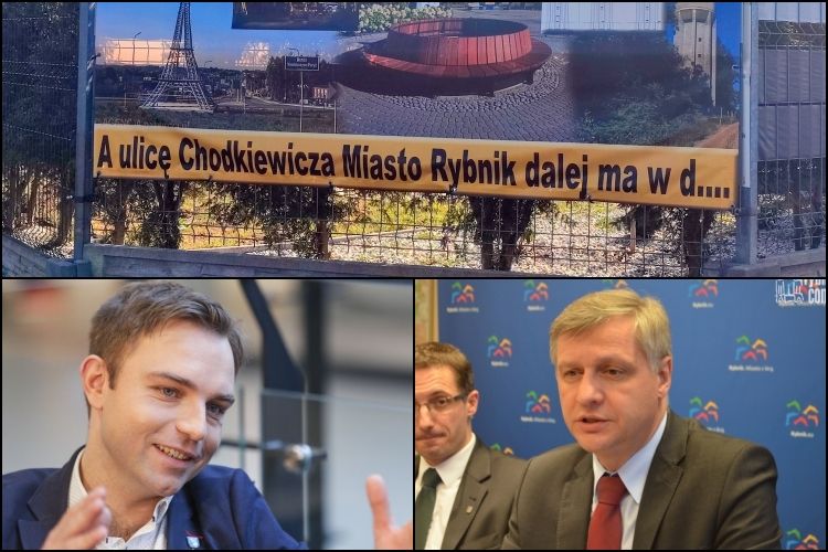 Radny: miasto nie wyremontuje Chodkiewicza, bo wiceprezydent obraził się za plakat. J. Koper: „to nadinterpretacja”, bf