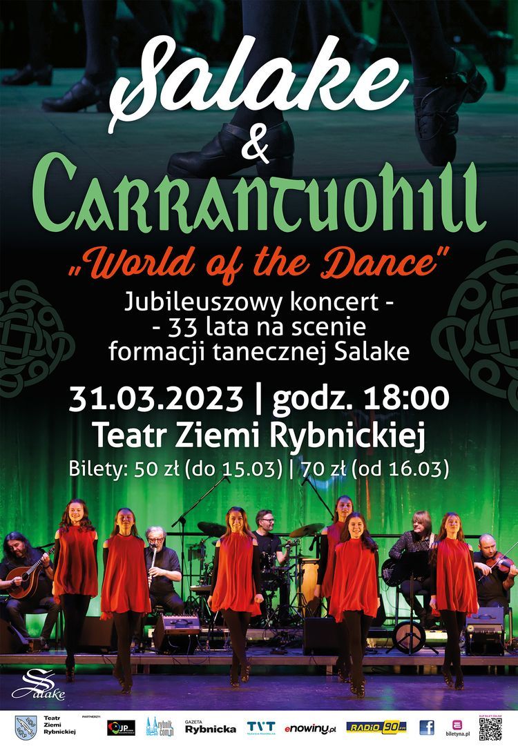 Salake & Carrantuohill - „World of the dance” w Teatrze Ziemi Rybnickiej, 