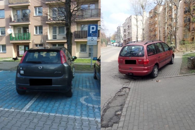 Gdzie rozsądek parkujących kierowców? Rybniccy mistrzowie parkowania (zdjęcia), SM Rybnik