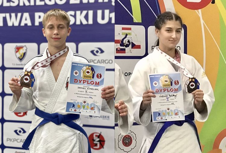 Judo: Wiktoria Mołdrzyk i Samuel Kmieciak z brązem mistrzostw Polski do lat 16, Materiały prasowe