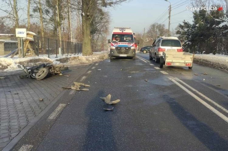 Tragiczny wypadek na Furgoła w Czerwionce-Leszczynach. Nie żyje 73-latek, Śląska Policja