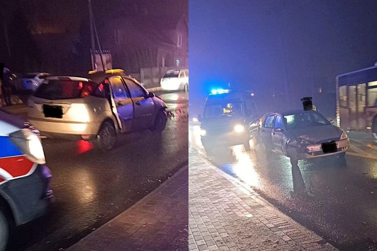 Wodzisławska: zderzenie trzech pojazdów. Jedna osoba trafiła do szpitala, Informacje drogowe 24H z powiatu Wodzisław Śląski, Rybnik