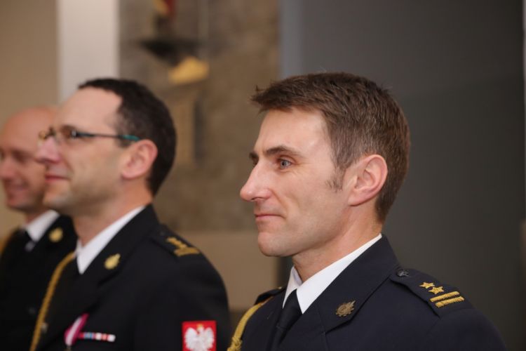 Marek Tanżyna odszedł na strażacką emeryturę. Był dowódcą JRG w Rybniku (zdjęcia), Daniel Wojaczek