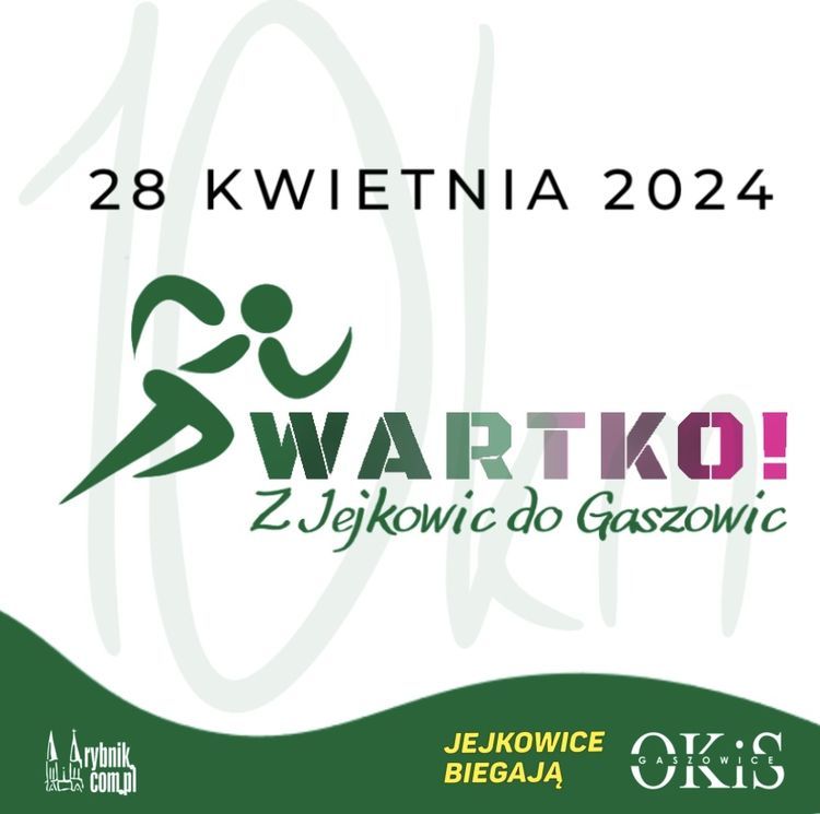 WARTKO! Z Jejkowic do Gaszowic. Nowy bieg uliczny na dystansie 10 km, 