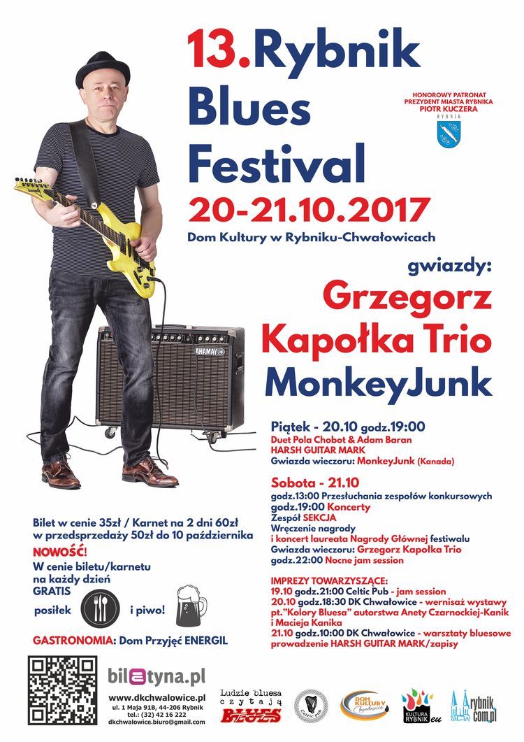 DK Chwałowice: 13. Rybnik Blues Festival, 