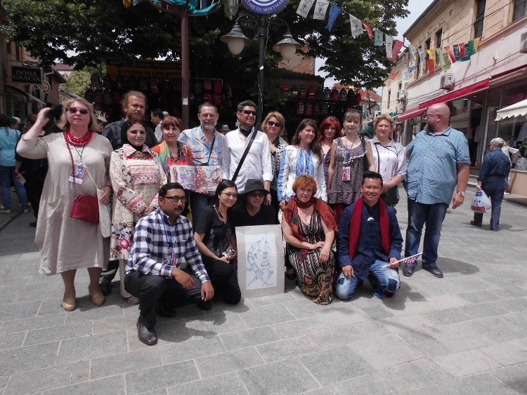 Wychowankowie pracowni Creatio na festiwalu w Macedonii, dk, materiały prasowe MDK Rybnik