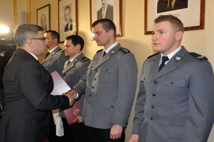 Policjanci z Rybnika nagrodzeni przez wojewodę śląskiego, Materiały prasowe