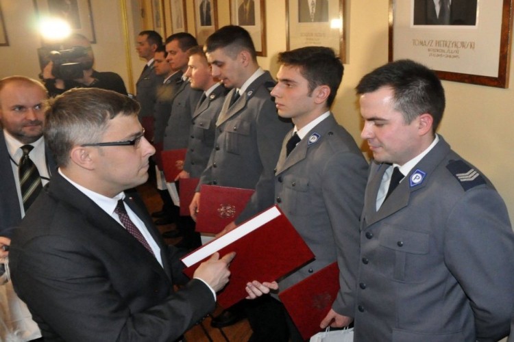 Policjanci z Rybnika nagrodzeni przez wojewodę śląskiego, Materiały prasowe