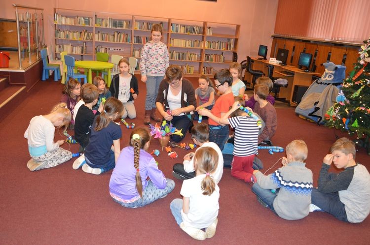 Dzieci z Rybnika spędziły ferie zimowe w bibliotece, Powiatowa i Miejska Biblioteka Publiczna w Rybniku