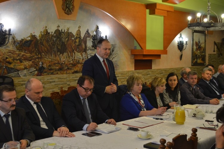 Spotkanie z samorządowcami powiatu kłobuckiego, WFOŚiGW w Katowicach