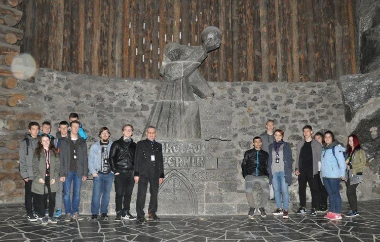 Młodzież z Niemiec zwiedziła Rybnik z uczniami 