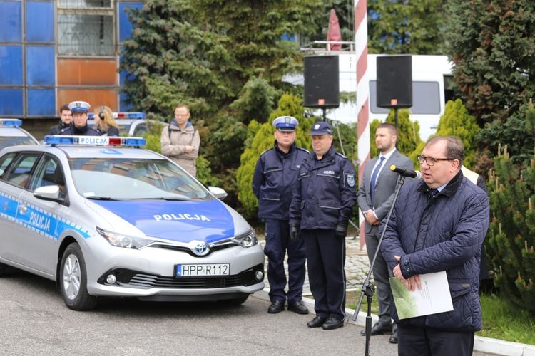 Nowe samochody hybrydowe dla śląskiej policji, Wojewódzki Fundusz Ochrony Środowiska Katowice