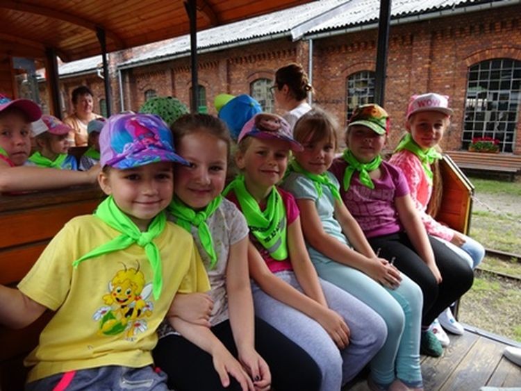 Przedszkolaki z Boguszowic na wycieczce w Rudach, Przedszkole nr 15 w Rybniku