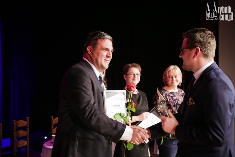 Wręczenie nagród dla Rybnickiego Nauczyciela i Wykładowcy Roku 2017, Dominik Gajda