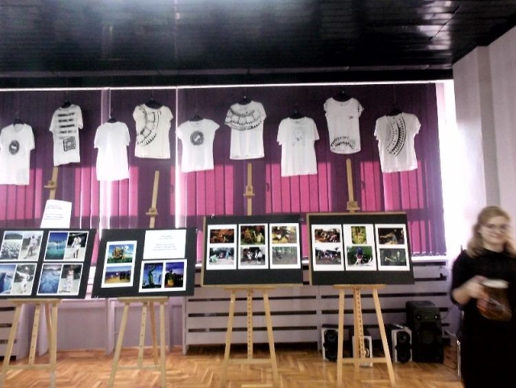 Młodzi artyści z Rybnika zaprezentowali prace wykonane podczas zagranicznego pleneru, MDK w Rybniku