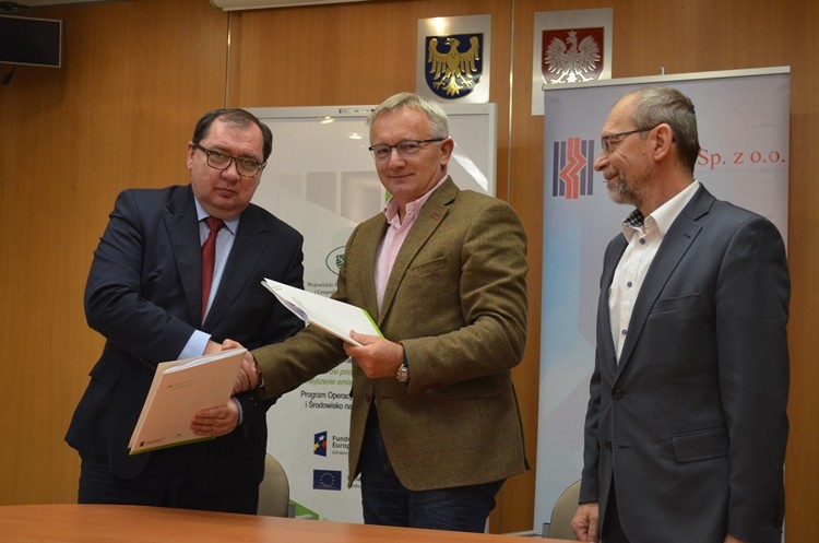 Podpisanie umów ws. dystrybucji ciepła i chłodu na terenie województwa śląskiego, WFOŚiGW w Katowicach