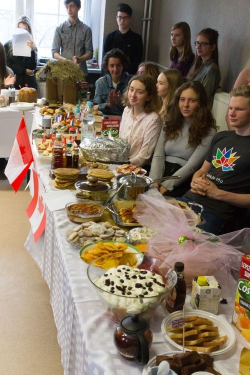 Potrawy z czternastu państw pojawiły się na Wigilii w ZS1, Mateusz Pawela