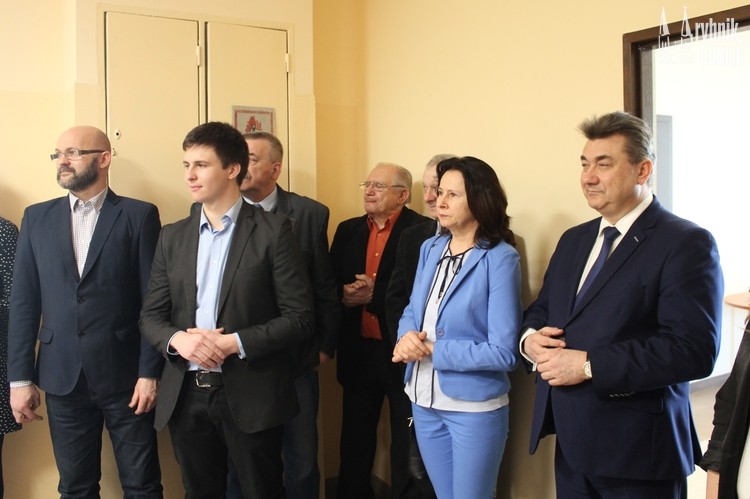 Gaszowice: otwarcie nowego biura posła Janika i senatora Piechy, Wacław Wrana