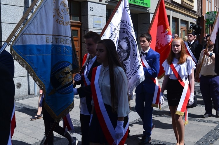 Święto Konstytucji 3 Maja: przez centrum Rybnika przeszedł korowód, Bartłomiej Furmanowicz