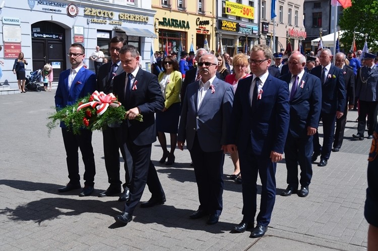 Święto Konstytucji 3 Maja: przez centrum Rybnika przeszedł korowód, Bartłomiej Furmanowicz