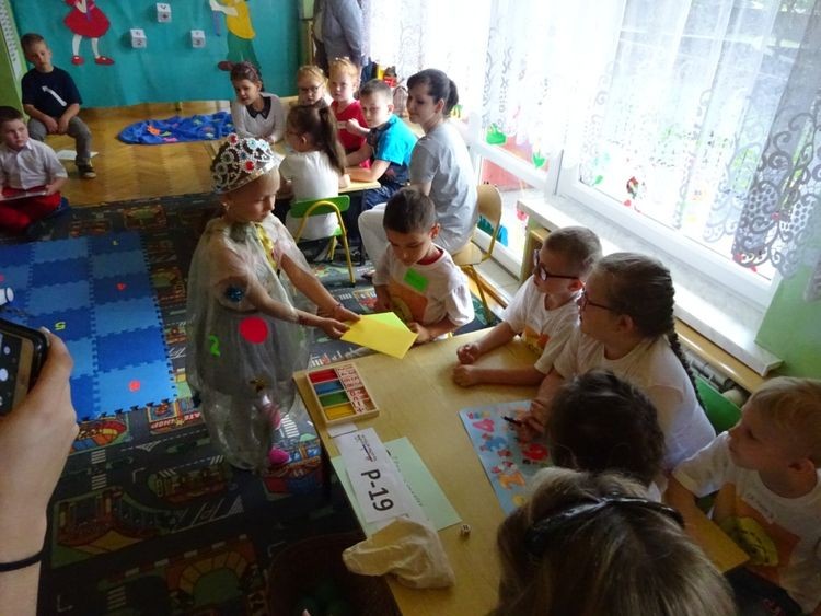 Przedszkolaki z Boguszowic zmierzyły się w turnieju matematycznym, Przedszkole nr 15 w Rybniku