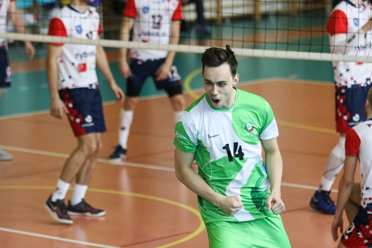 Finał II ligi: TS Volley Rybnik - MCKiS Jaworzno 1:3, Dominik Gajda