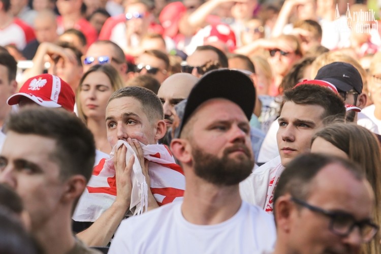 Strefa kibica w Rybniku: mecz Polska - Senegal, Dominik Gajda