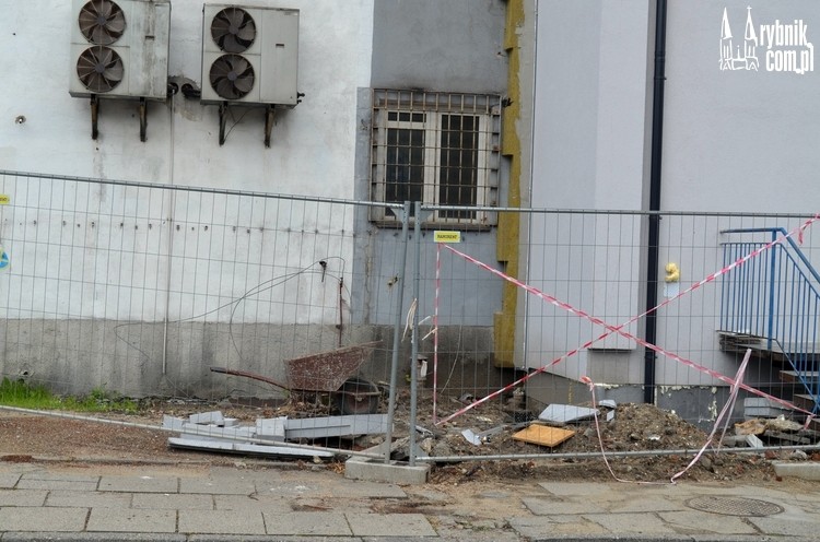 Trwa remont budynku Urzędu Skarbowego w Rybniku, Agnieszka Pawlas