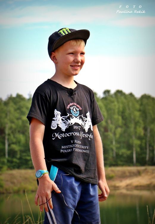 Motocross: Szymon Masarczyk - 9-letni talent z Rybnika, Paulina Rekik