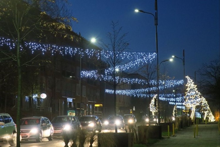 Świątecznie na ulicach Rybnika. Zobaczcie świetlne dekoracje!, Lucyna Tyl/UM Rybnik
