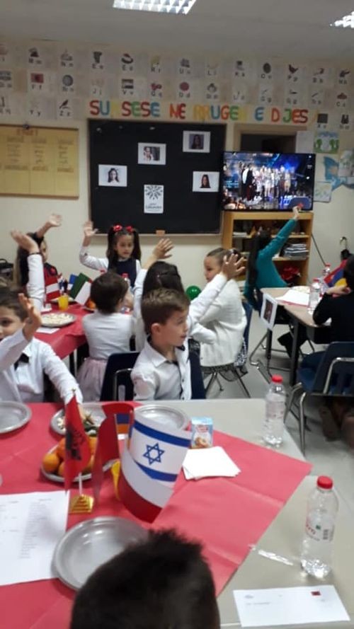 Dzieci z Chwałowic oglądały Eurowizję z rówieśnikami z 7 krajów, SP nr 35 w Rybniku