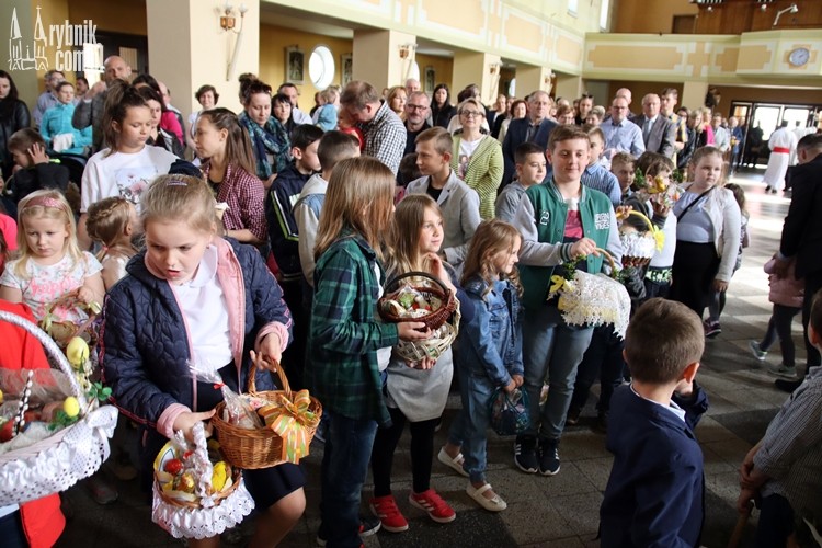 Wielka Sobota: święcenie pokarmów w Popielowie, Bartłomiej Furmanowicz