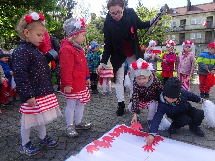 Odświętny marsz przedszkolaków z Boguszowic, Przedszkole nr 15