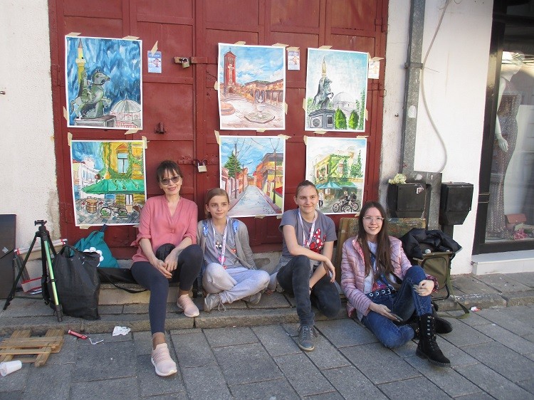 Młodzi artyści z wizytą w Macedonii, MDK