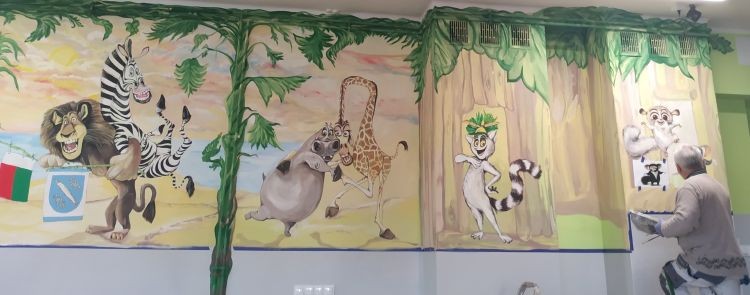 Nowe malunki w Przedszkolu nr 39 w Rybniku, Przedszkole na 39 w Rybniku