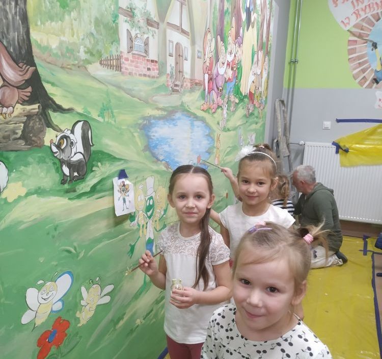 Nowe malunki w Przedszkolu nr 39 w Rybniku, Przedszkole na 39 w Rybniku