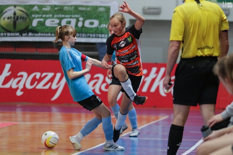 Młodzieżowe Mistrzostwa Polski w Futsalu U14. Pierwszy mecz rybniczanek, Dominik Gajda