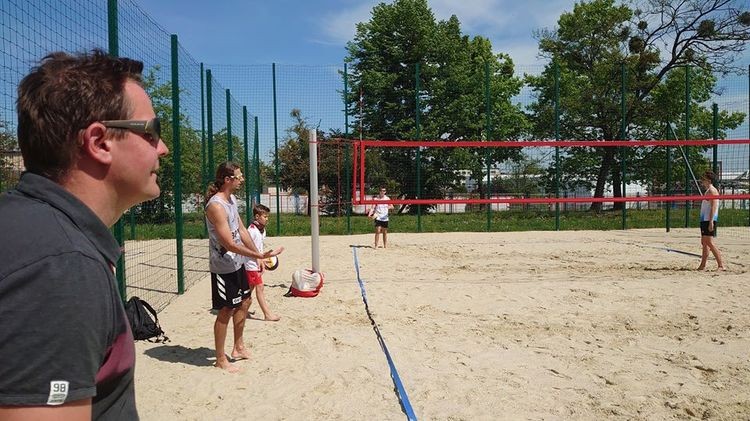 TS Volley trenował na piasku z olimpijczykiem, TS Volley Rybnik