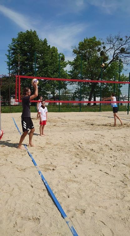 TS Volley trenował na piasku z olimpijczykiem, TS Volley Rybnik