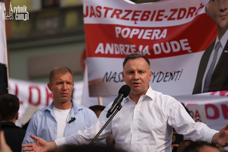 Andrzej Duda w Rybniku. Tłumy na rynku!, Bartłomiej Furmanowicz & Daniel Wojaczek