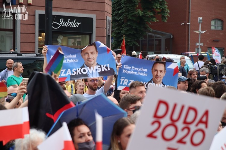 Andrzej Duda w Rybniku. Tłumy na rynku!, Bartłomiej Furmanowicz & Daniel Wojaczek