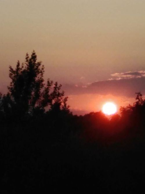 Czerwień zmieszała się ze złotem. Piękny zachód słońca na zdjęciach Czytelników, Czytelnicy
