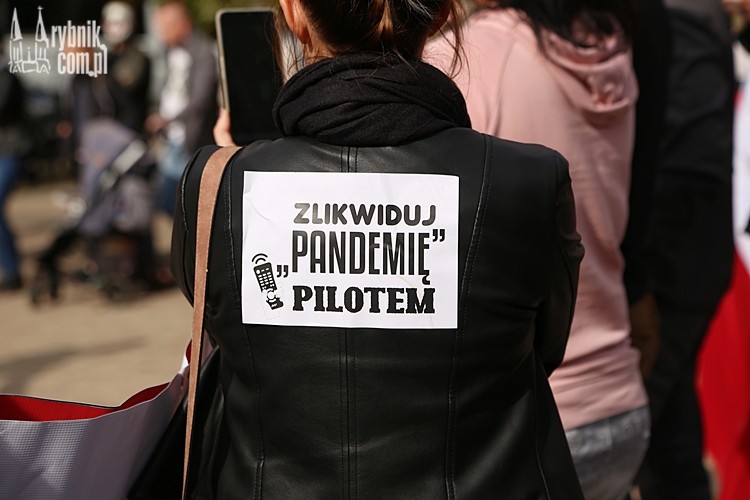 Stop PLANdemii. Protest antycovidowców na rynku, Daniel Wojaczek