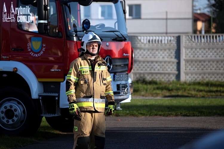 Wielkie ćwiczenia strażaków w powiecie rybnickim! (zdjęcia), Daniel Wojaczek