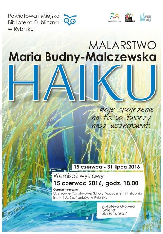Wystawa prac Marii Budny-Malczewskiej, 