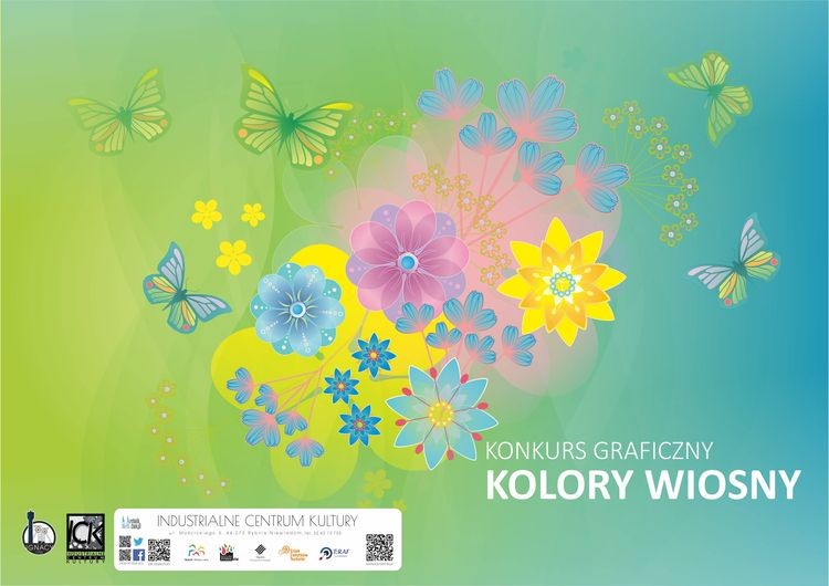 Pokaż swoje kolory wiosny i wygraj konkurs graficzny!, ICK w Rybniku-Niewiadomiu
