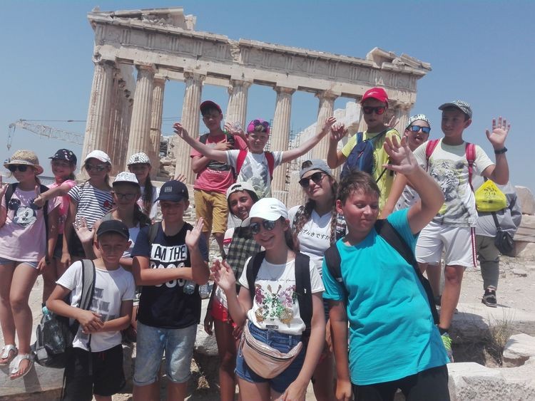 Dzieci z SP5 pojechały na wakacje do Grecji, Materiały prasowe